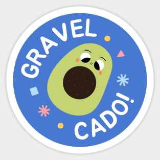 Gravel cado! Sticker